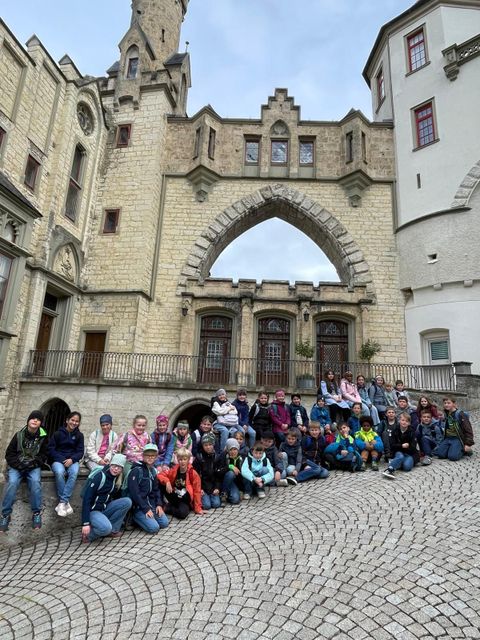 Uttenweiler Drittklässler in Sigmaringen