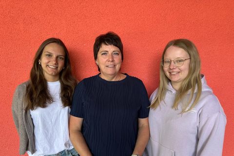 Maja Jeggle, Carmen Baur, Hannah Traub