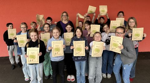 Die Streitschlichter der Klassen 4