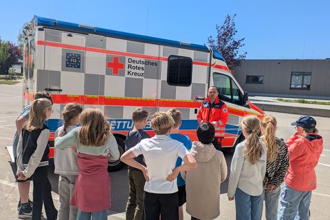 RTW bei den Juniorhelfern