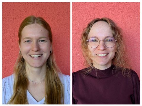 Anna-Lena Scheffold (links) und Lisa Bechtle