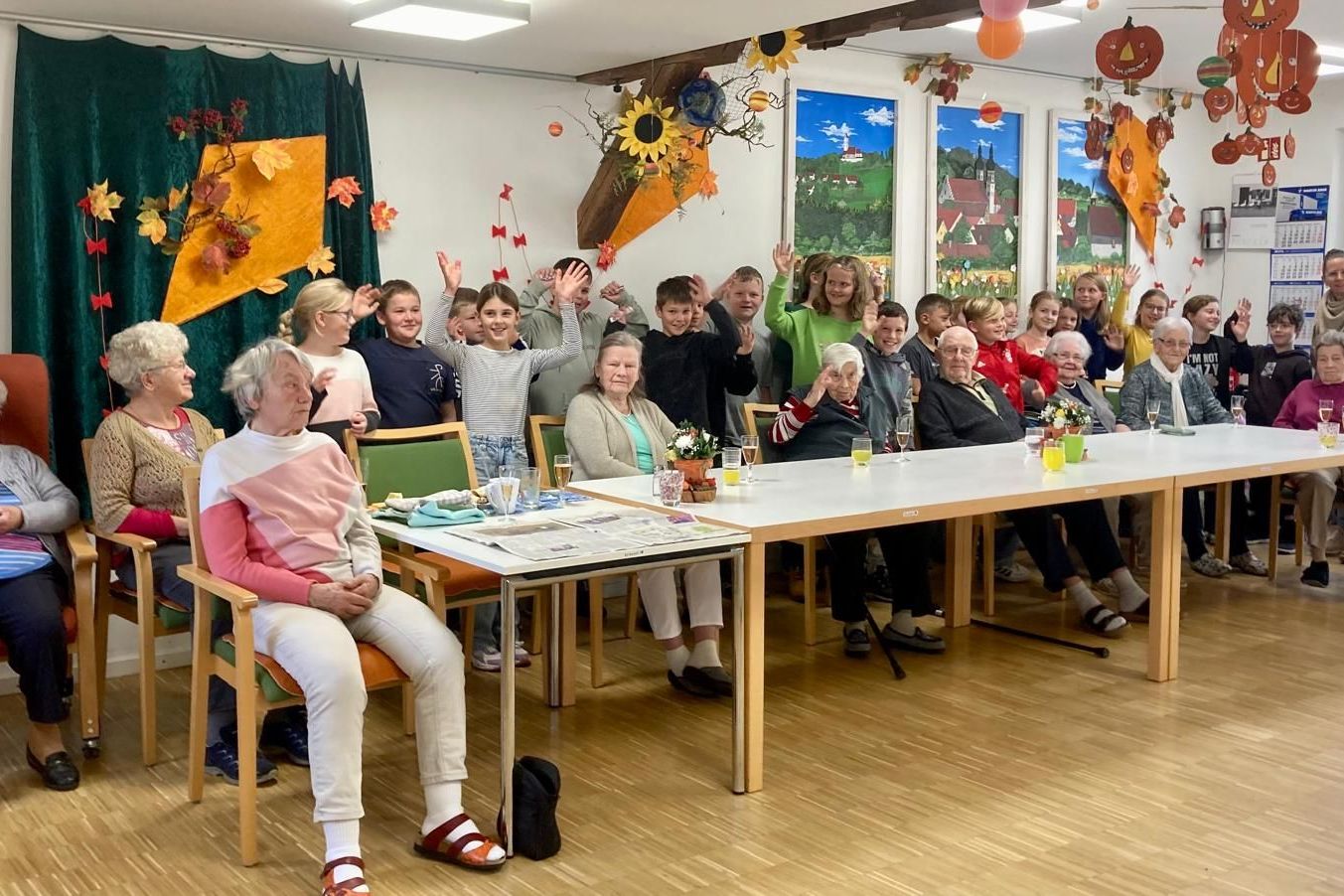 Senioren und Schüler