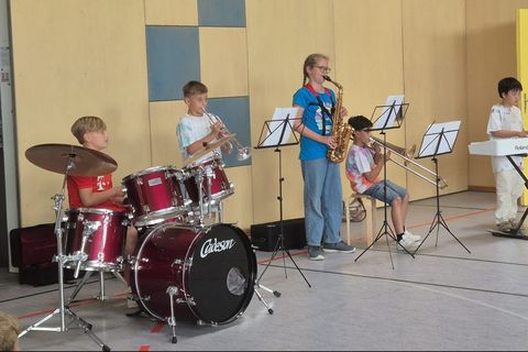 Viertklässler-Ensemble