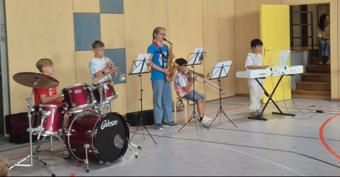 Viertklässler-Ensemble