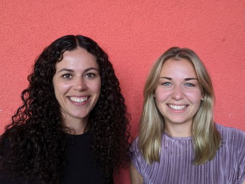 Franziska Zoller und Hanna Stöhr