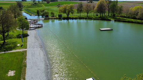 Naturfreibad von oben