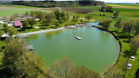 Naturfreibad von oben