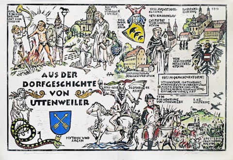 Holzschnitt Herbert Arbter