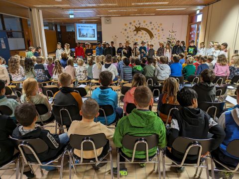 Kl. 3 beim Weihnachtsgottesdienst am 22.12.2023