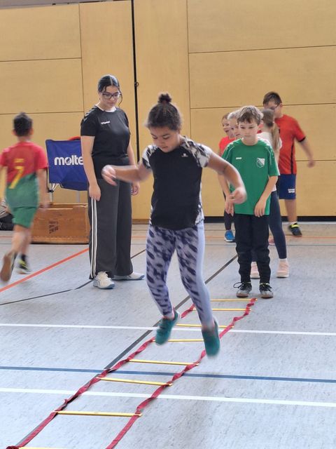 Auch die Handball-Jugend war dabei