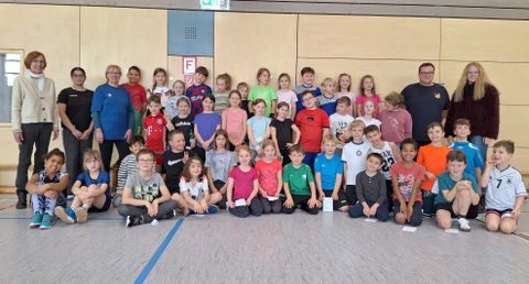 Vielen Dank sagt die Abt-Ulrich-Blank Grundschule