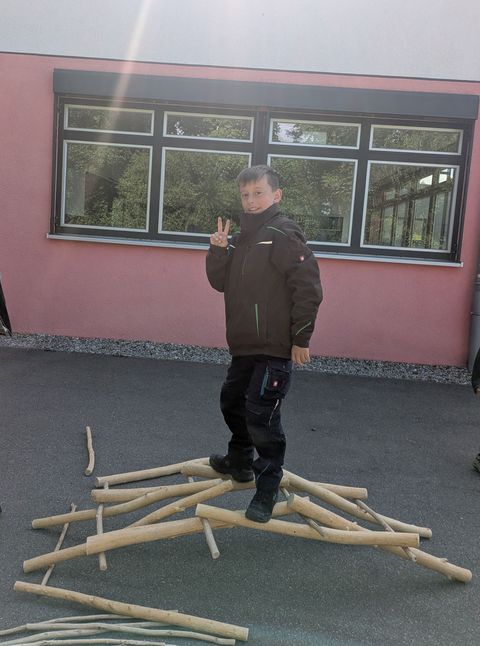 Da-Vinci-Brücke der Schnitz-Gruppe