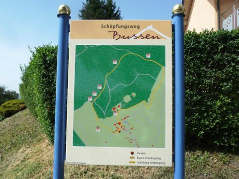 Hinweistafel am Schöpfungsweg