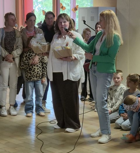 Vielen Dank auch von Frau Bogenrieder-Ahmed