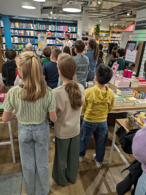 Sortierung in der Buchhandlung