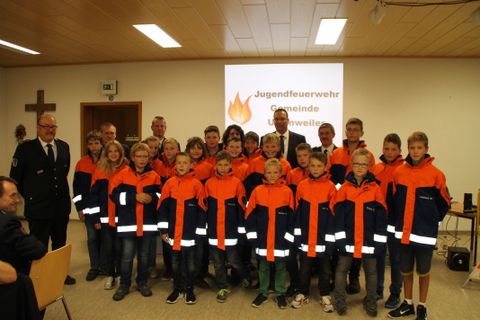 Gruppenfoto Jugendfeuerwehr